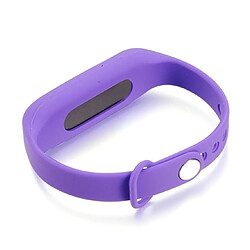 Avis Wewoo Bracelet connecté Violet Montre-bracelet enregistreur vocal numérique 4 Go portable, un enregistrement de temps long bouton