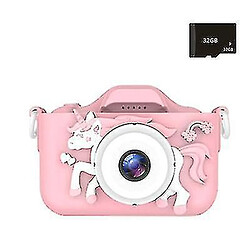 Universal 1080p Kids Camera, Unicorn Toddler Camera for Birthday Festival Gift, Digitalï¼ 8pinkï¼ ‰