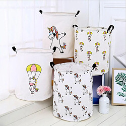 Chambre d'enfants Jouets Panier de Rangement Panier Organisateur Simple Parachute Cheval