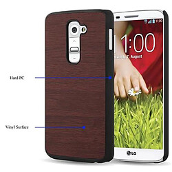 Acheter Cadorabo Coque LG G2 Etui en Marron