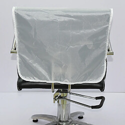 Housse En Plastique Pour Dossier De Chaise Dans Les Salons De Coiffure 48x43cm Blanc pas cher