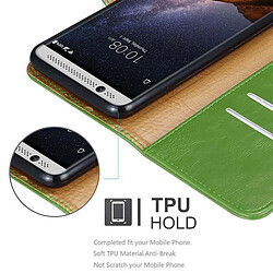 Cadorabo Coque ZTE Axon 7 MINI Etui en Vert pas cher