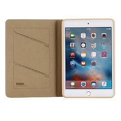 Acheter Wewoo Housse Étui Coque Pour iPad Mini 2019 & 4 & 3 & 2 & 1 & 1 Etui de protection contre les renversements horizontaux GEBEI PU + TPU avec support et emplacements cartes or rose