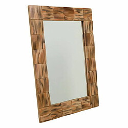 Miroir mural Alexandra House Living Naturel Bois MDF 84 x 2 x 62 cm