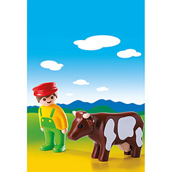 Avis Playmobil® PLAYMOBIL 1.2.3 - Eleveur avec vache