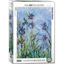 Eurographics Iris par claude Monet Puzzle 1000 piAces