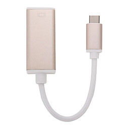 Avis Wewoo Câble argent pour MacBook 12 pouces, Chromebook Pixel 2015, Tablette Tactile Nokia N1, Longueur: Environ 10cm adaptateur USB-C / Type-C 3.1 à Mini Display