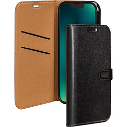 Folio Wallet iPhone 13 Pro Noir avec languette de fermeture Bigben