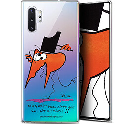 Caseink Coque Pour Samsung Galaxy Note 10+ / Plus (6.8 ) [Gel HD Collection Les Shadoks ? Design Ca fait du bien ! - Souple - Ultra Fin - Imprimé en France]