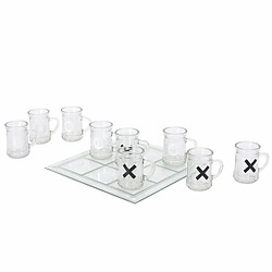 Paris Prix Jeu à Boire 9 Verres Chopes 30cm Transparent