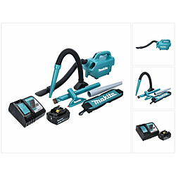 Makita DCL 184 RG1 Aspirateur sans fil 18 V - 54 mbar - 0,5 l + 1x Batterie 6,0 Ah + Chargeur