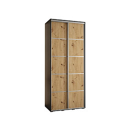 Abiks Meble Armoire DAVOS 4 À Portes Coulissantes 235,2/100/45 2 Portes