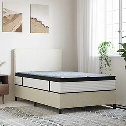 vidaXL Matelas à ressorts ensachés moyen 120x200 cm