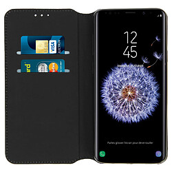 Avis Avizar Etui Galaxy S9 Plus Housse folio Porte-carte Fonction Support Noir