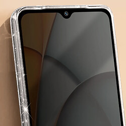 Avizar Coque pour Xiaomi Redmi A3 Silicone Pailleté Caméra Protégée Transparent pas cher