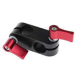 Bloc de rail de serrage de tige à angle droit de 90 degrés pour rouge de système de support de tige de 15mm, rouge pas cher