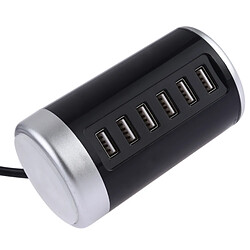 Acheter Wewoo XLD4 30W 6-USB Ports Adaptateur secteur pour chargeur USB AC100-240Vconnecteur US Noir