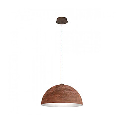 Luminaire Center Suspension CULT Corten 1 ampoule