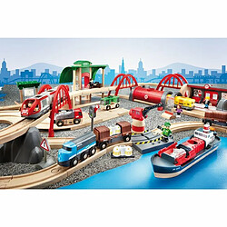 Avis brio 33052 Circuit De Chemin De Fer Deluxe 70 Pieces