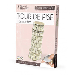 Graines Creatives Puzzle Maquette Tour de Pise