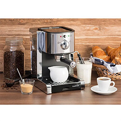 Klarstein Passionata 20 Machine à expresso 20 bar 6 tasses 1350 W - argent Klarstein