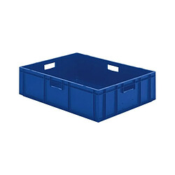 Fp Caisse de transport 800x600x210 mm bleu