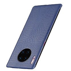 Avis Wewoo Coque Rigide Pour Huawei Mate 30 Pro Antichoc Crocodile Texture PC + PU Case Bleu