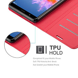 Acheter Cadorabo Coque Honor 7X Etui en Rouge