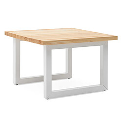 Ds Meubles Table Basse iCub Strong 60x60 x53 Blanc