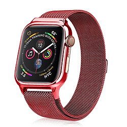 Wewoo Bracelet milanais en acier inoxydable avec boucle pour Apple Watch série 4 44 mm