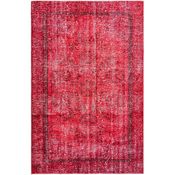 Vidal Tapis de laine 264x173 rouge Ultra Vintage