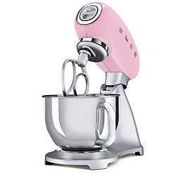 Robot sur socle 4.8l 800w rose - smf02pkeu - SMEG