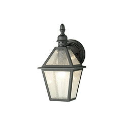 Elstead Lighting Applique murale extérieur Polruan Noir