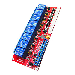 Module de relais à verrouillage auto-verrouillage 8 canaux h / l triger de niveau pour arduino 24v