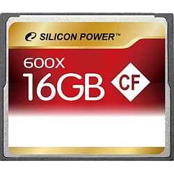 Kingston Silicon Power CompactFlash Professional 16 Go 600x