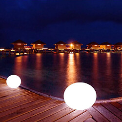 La piscine joue la boule rougeoyante de 16 couleurs 16 ''LED gonflable allument le ballon de plage avec à distance, pour la décoration extérieure de