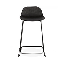 Kokoon Design Tabouret de bar design SLADE MINI BLACK 49x53x85 cm