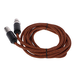 Acheter xlr mâle à femelle câble de microphone 3meter orange