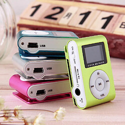 Universal Portable MP3 Music Player Mini Media Music Player Fashion 2-16 Go MP3 lecteur