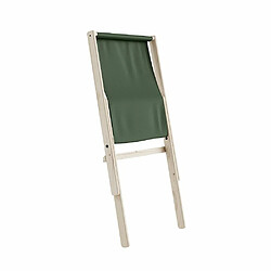 Inside 75 Fauteuil futon BOOGIE hêtre massif coloris vert olive