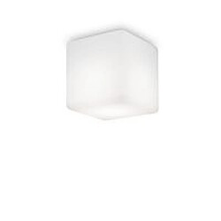 Ideal Lux Downlight carré à 1 lumière blanc IP44