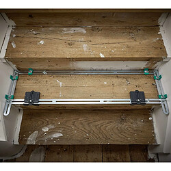 wolfcraft Jauge pliable pour réparation des marches d'escalier pas cher