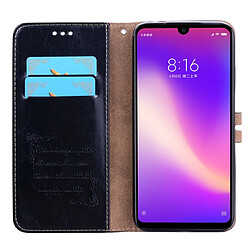 Acheter Wewoo Housse Coque Étui en cuir de style professionnel à texture flip à l'huile de cire horizontale pour Xiaomi Redmi 7avec supportlogements cartes et porte-monnaie noir