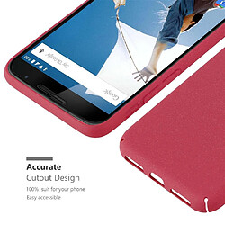 Cadorabo Coque Motorola Google NEXUS 6 Etui en Rouge pas cher