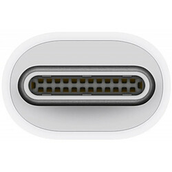 Adaptateur de câble Apple Thunderbolt 3 USB C vers Thunderbolt 2 Blanc