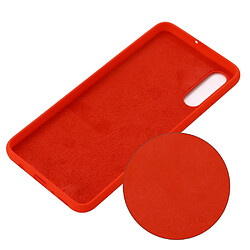 Avis Wewoo Coque Souple Pour Galaxy A70s Etui de protection en silicone liquide Dropproof de unie Rouge