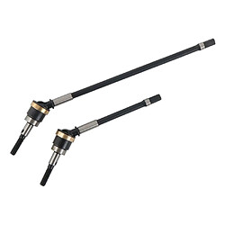 2x Arbre De Transmission Universel CVD Essieu Avant Pour Voitures Axiales SCX10 SCX10 II 1/10 RC