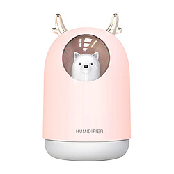 Aromathérapie d'huile essentielle d'arome d'humidificateur d'air d'USB mignon avec le rose clair