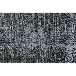 Vidal Tapis de laine 254x152 noir Ultra Vintage