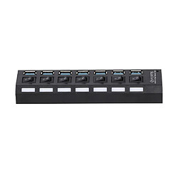 Avis Justgreenbox 7-Port USB 3.0 HUB Splitter 7 Ports Expander avec Switch pour PC - 32778276108